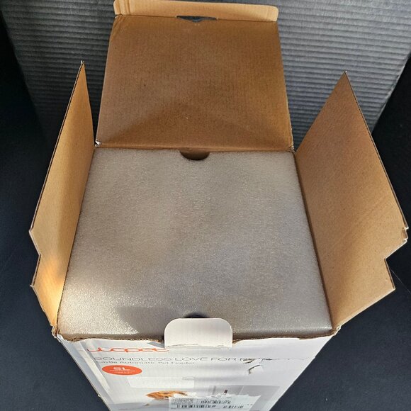 Grey Automatic Pet Cat/Dog Feeder Dispenser With Voice And Timer 5 L Food NIB - Picture 13 of 13